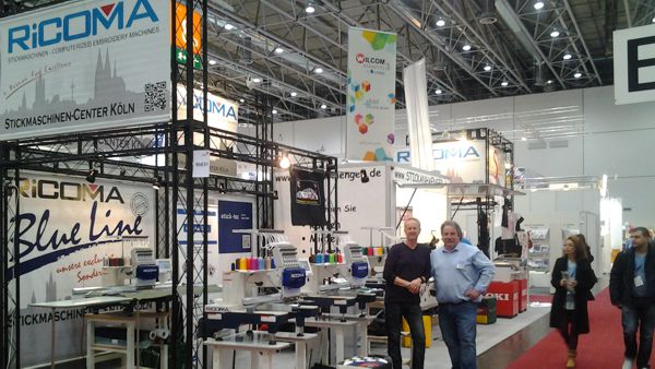 RICOMA Messestand Viscom 2015